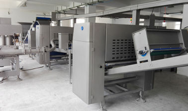 12000 Adet / Saat Kapasiteli Kumlama Yüzeyi Endüstriyel Donut Makinesi Tedarikçi