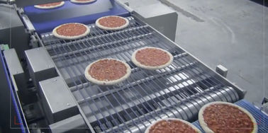 Modüler Yapılı Kumlama Yüzeyli Pizza Yapma Makinesi Tedarikçi